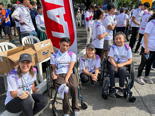 MAI We Care takes part of Guatemala’s first Paralympic Race #WeThe15
