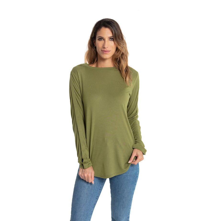 Post Surgery Shirts for Women - Long Sleeve